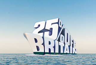 25% off ferries to Britain all year