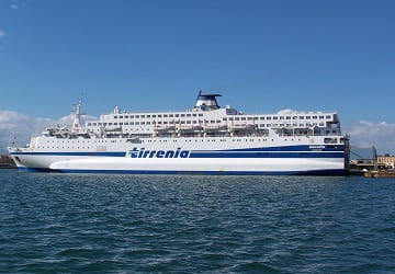 tirrenia aurelia ferry palermo ship naples ferries directferries ie service