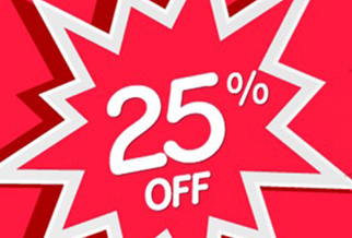 FLASH SALE! 25% OFF ferries to Britain